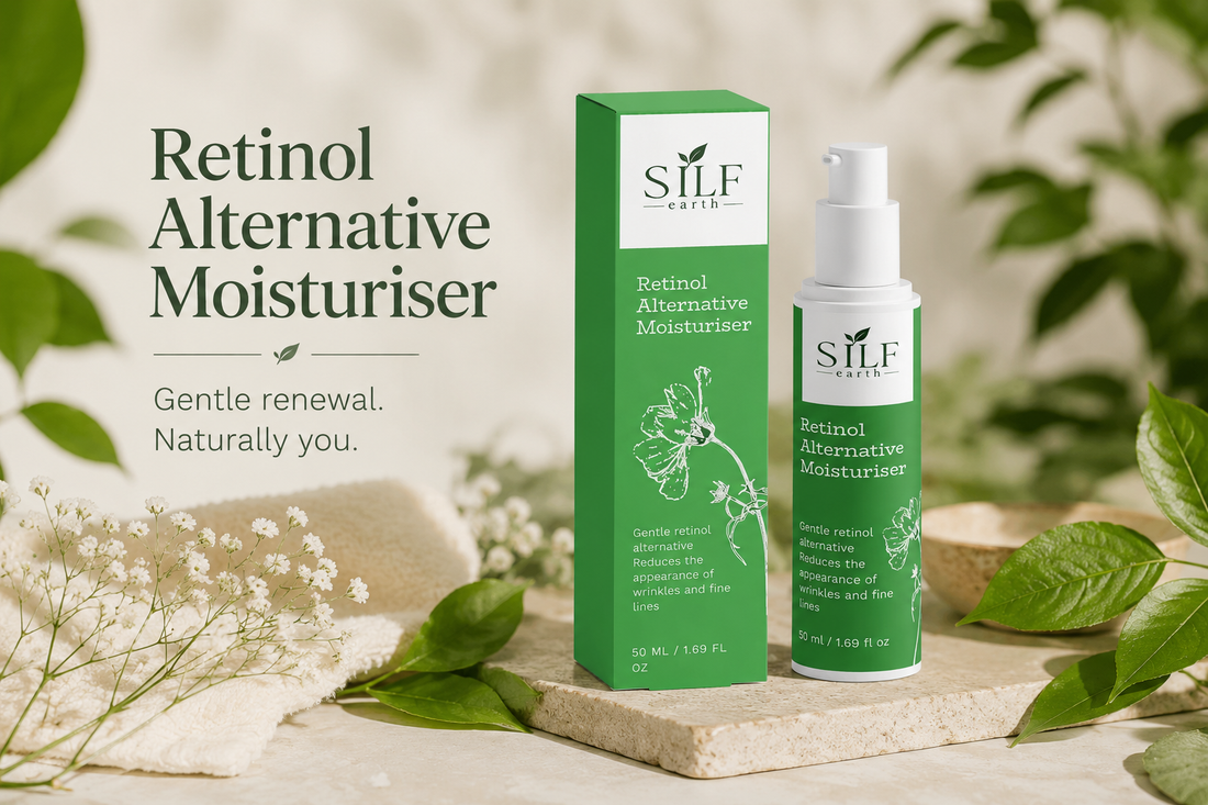 Retinol Alternative Moisturizer Benefits | Gentle Anti-Aging Skincare | SILF Earth