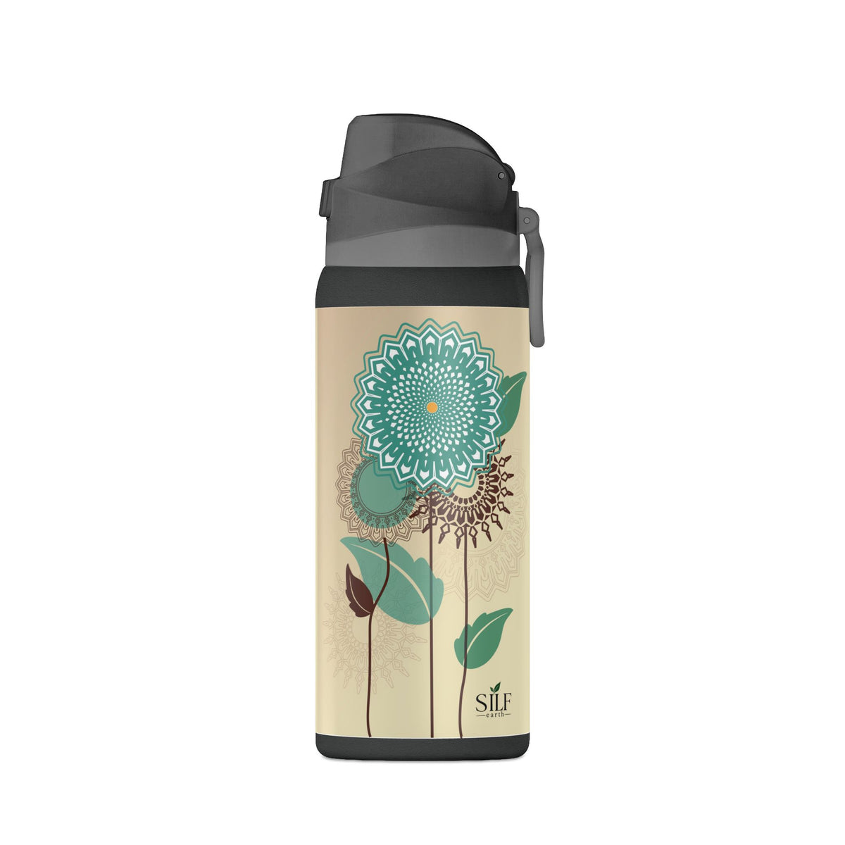 Mandala 32 oz Insulated Water Bottle