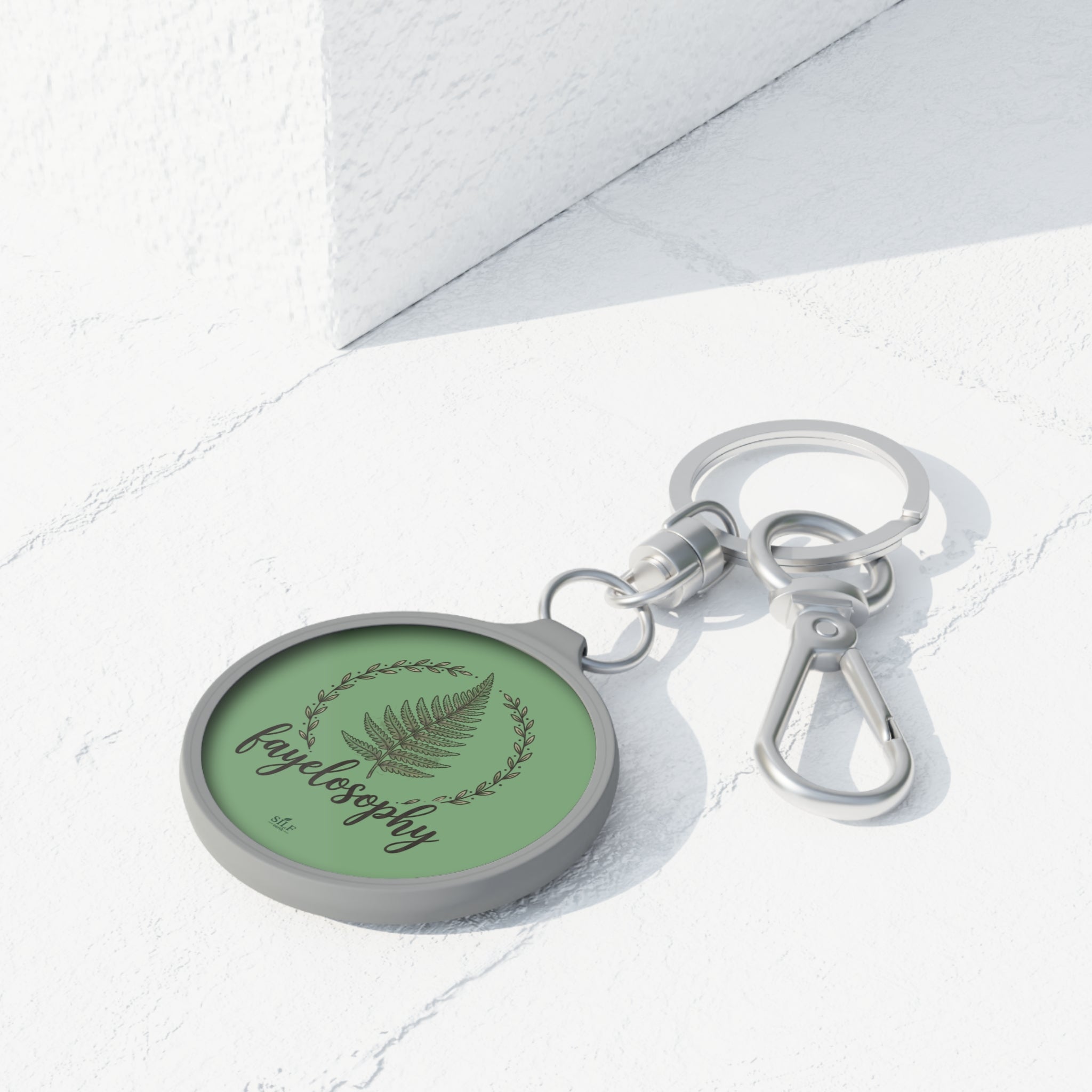 Botanical Fern Keyring