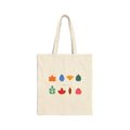 Autumn Leaves Cotton Canvas Tote Bag