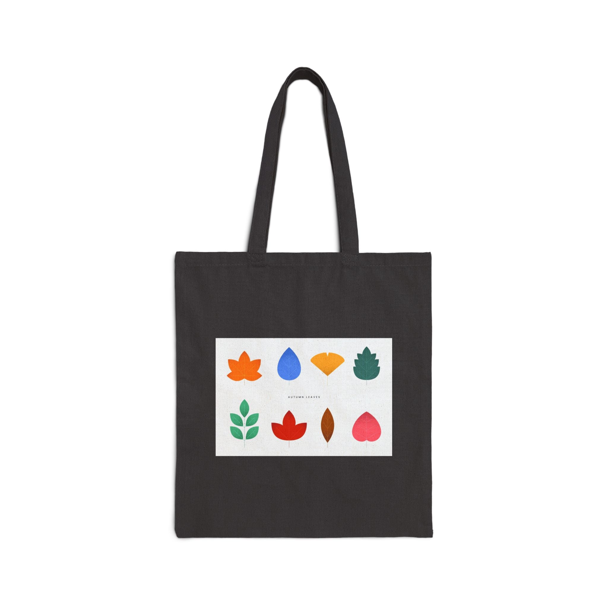 Autumn Leaves Cotton Canvas Tote Bag