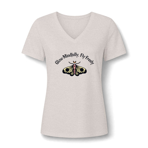 Glow Mindfully V-Neck Tee