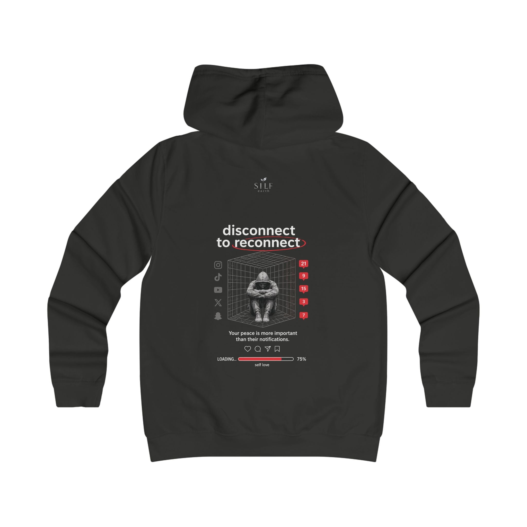 Scroll Less Live More Hoodie