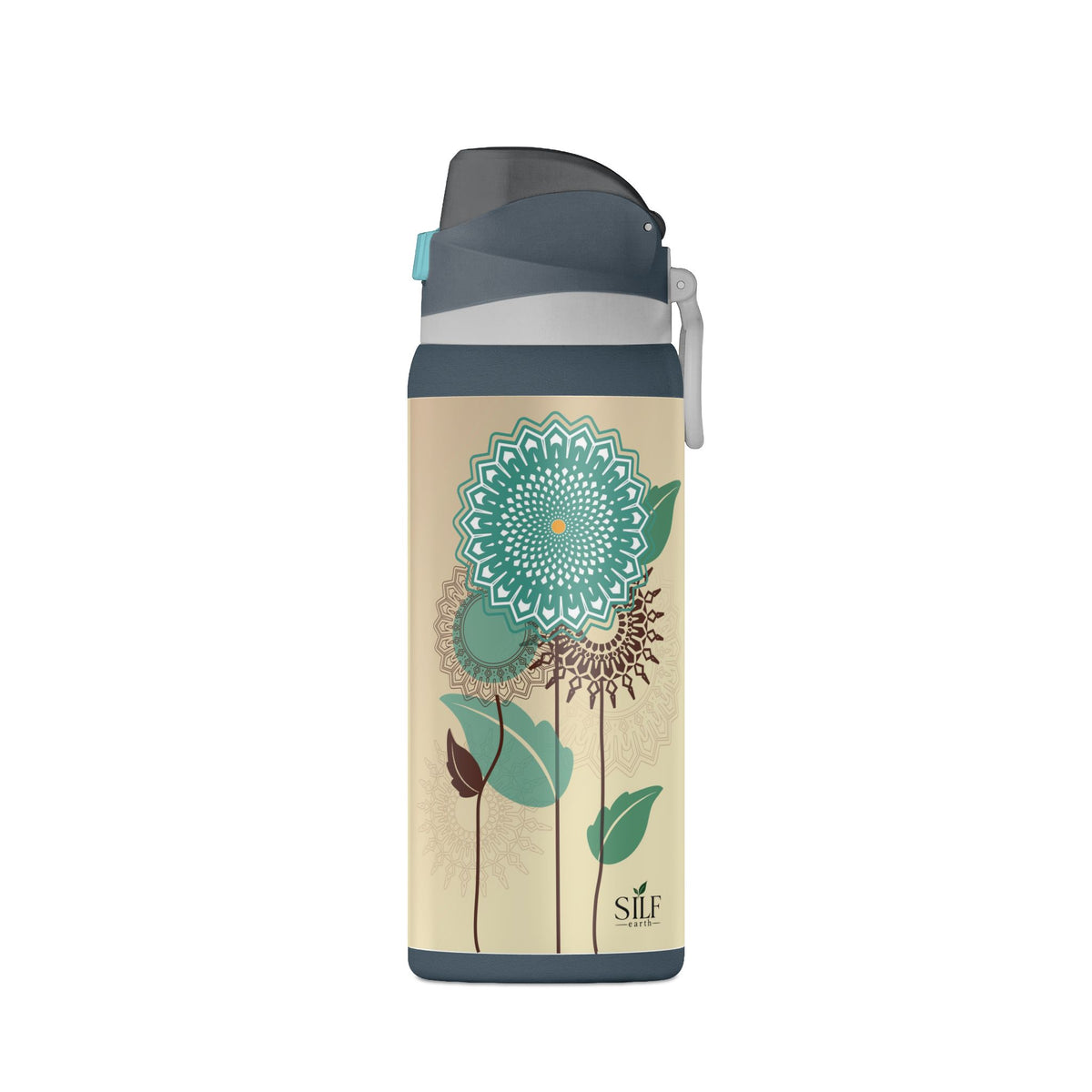 Mandala 32 oz Insulated Water Bottle