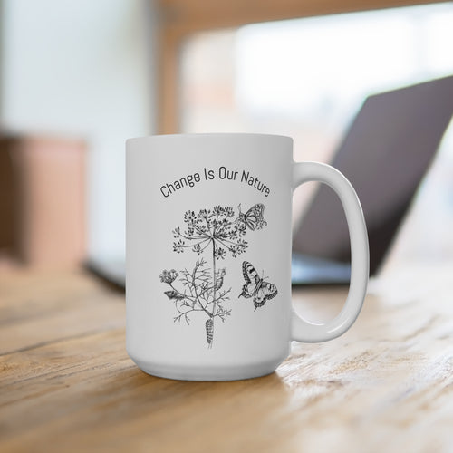 Change Is Our Nature Butterfly Mug