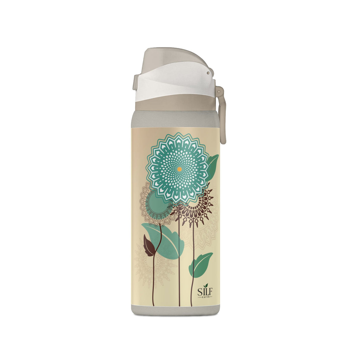 Mandala 32 oz Insulated Water Bottle