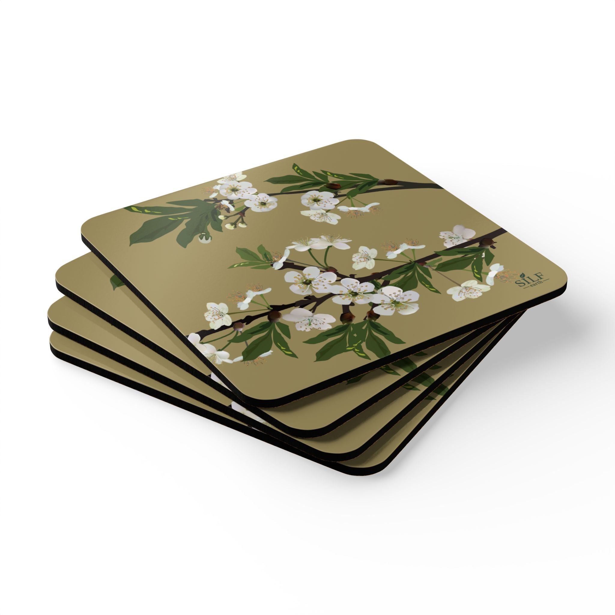 Blossom Botanical Coaster Set