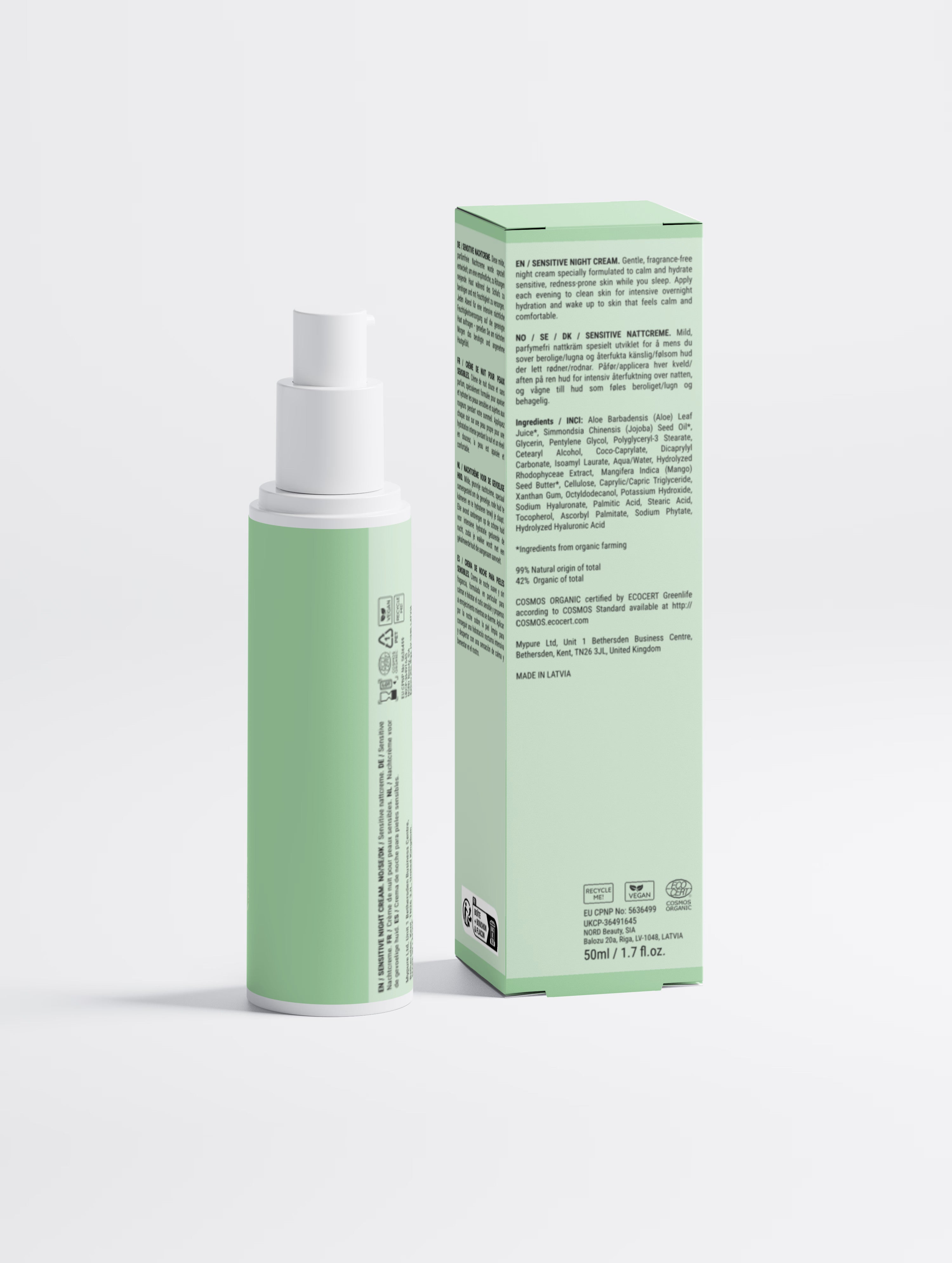 Sensitive Skin Overnight Cream