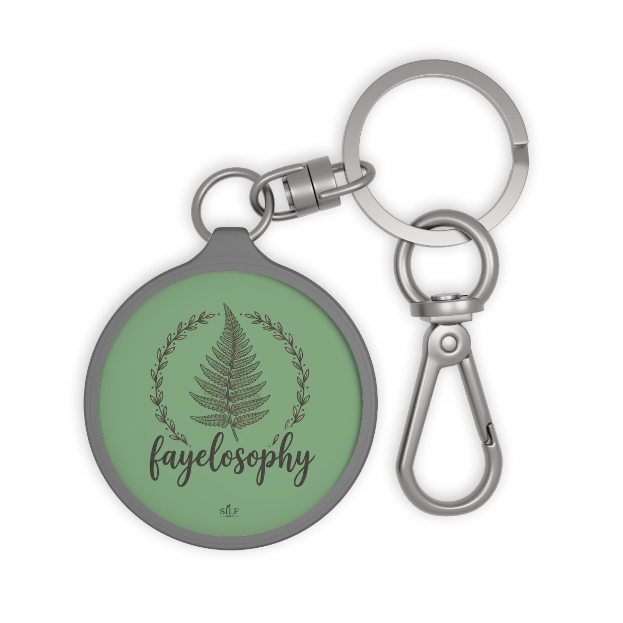 Botanical Fern Keyring