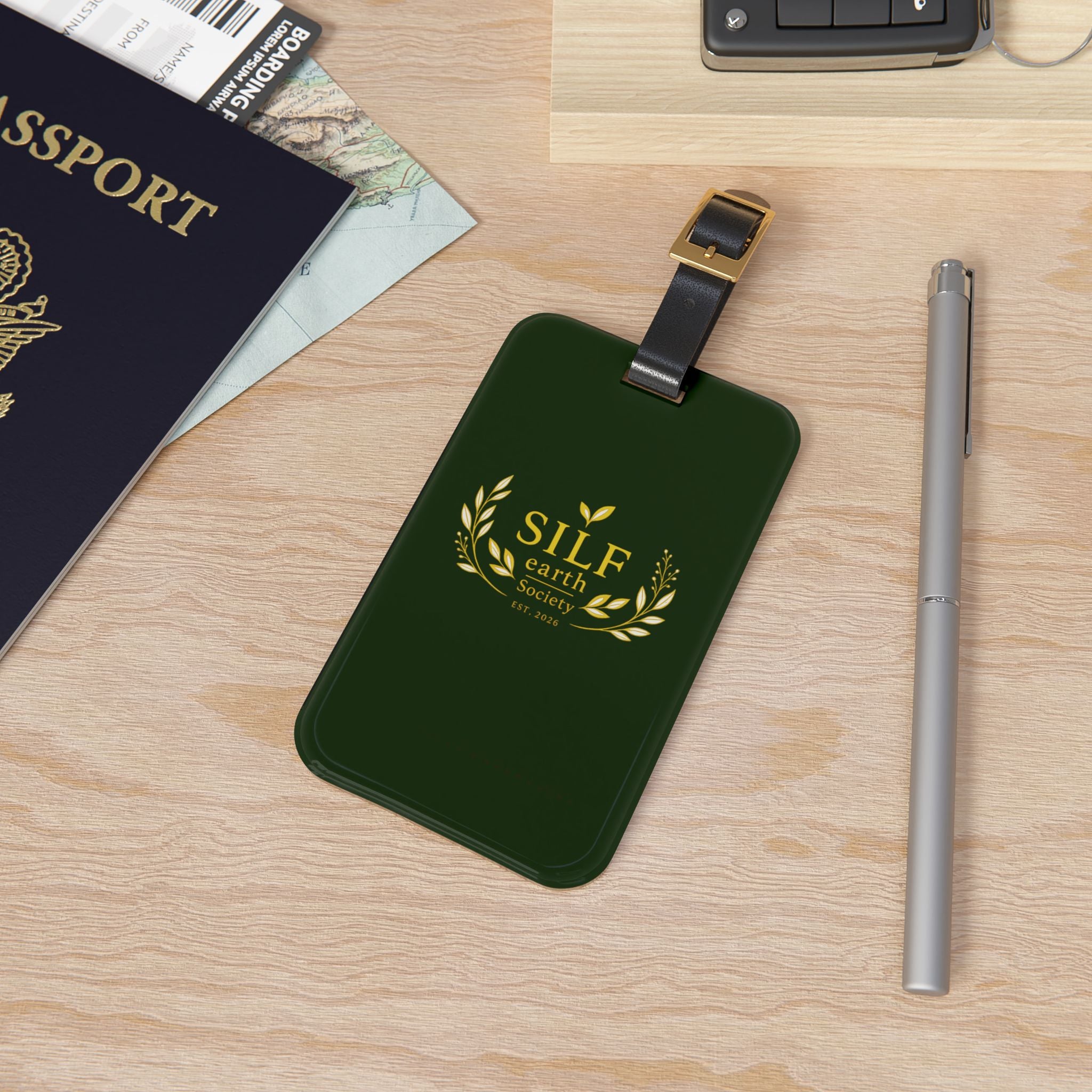 SILF Earth Society Heritage Luggage Tag