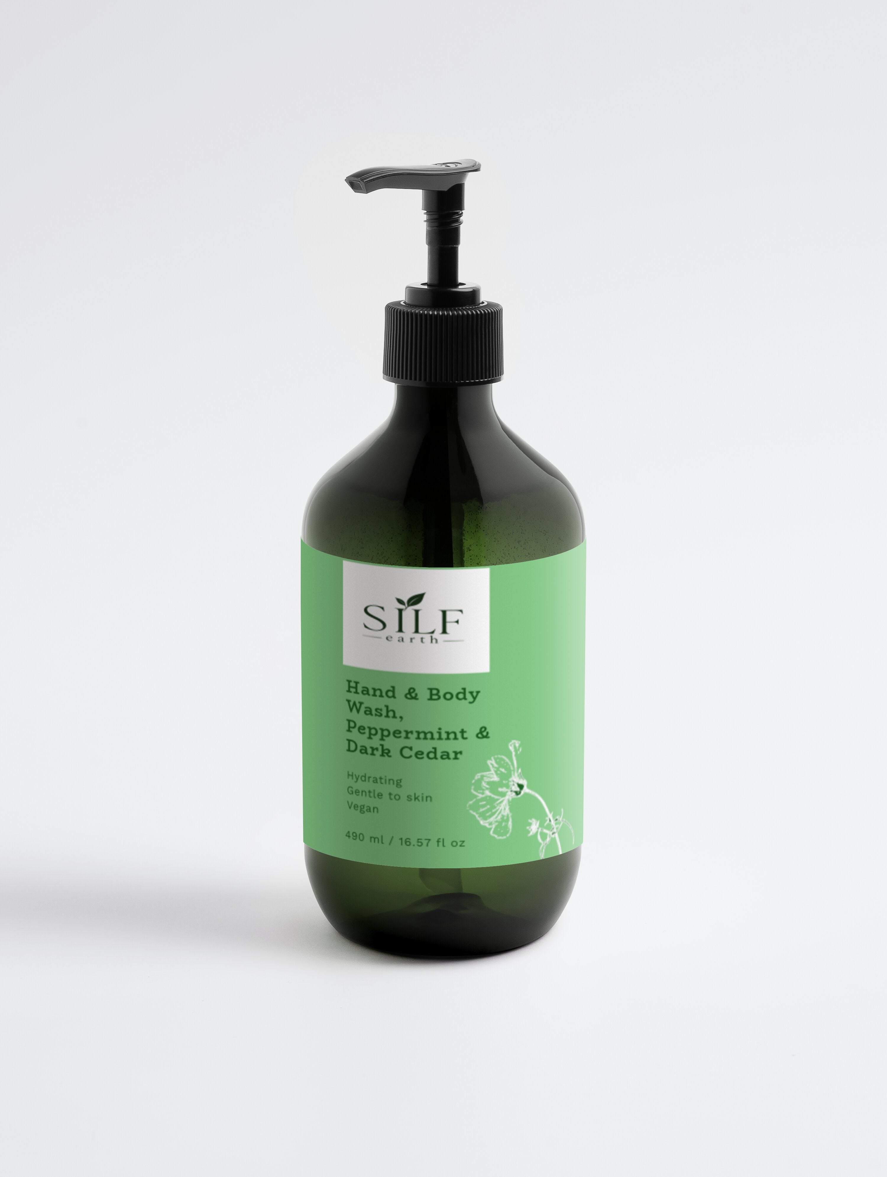 Mint & Cedarwood Hand & Body Wash