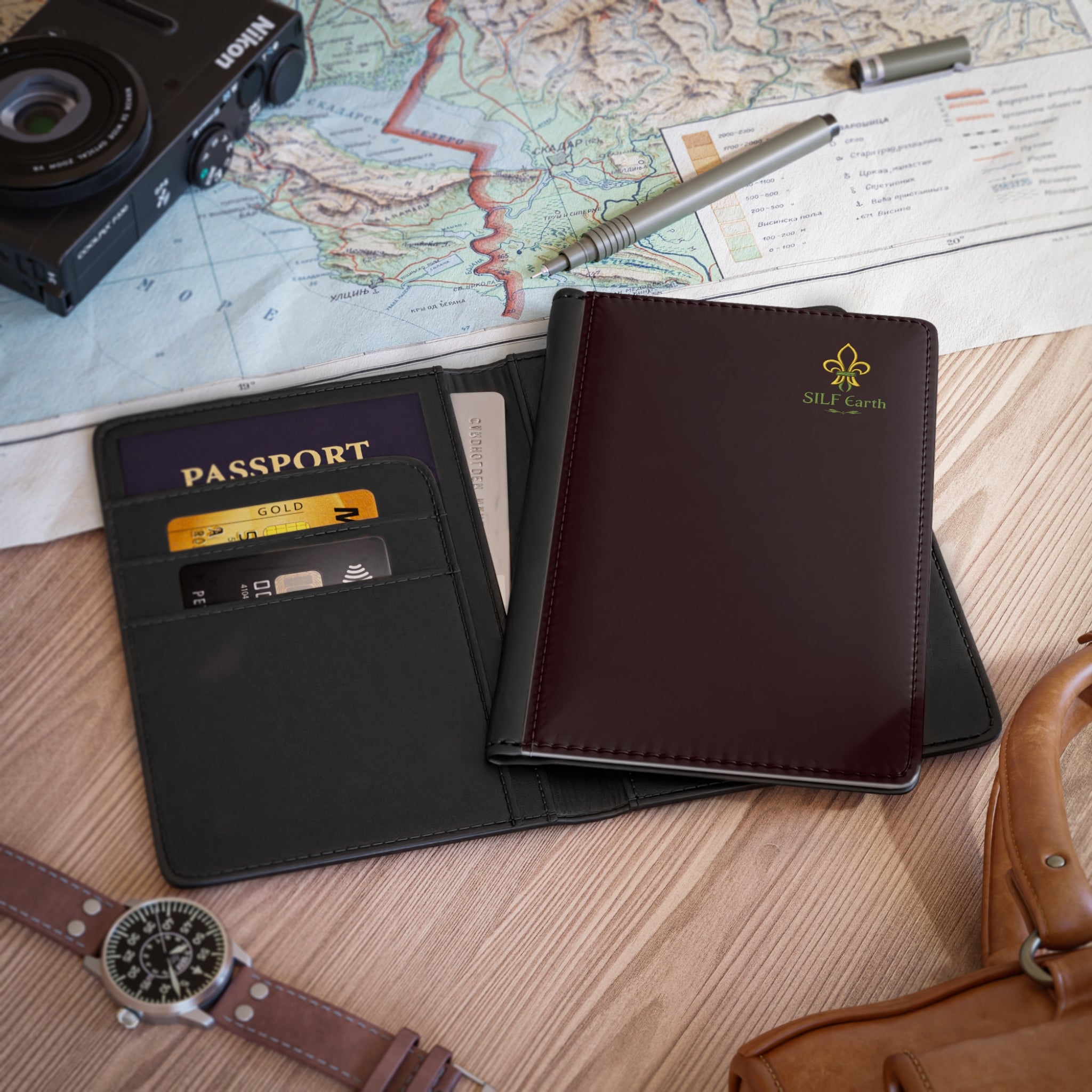SILF Earth RFID Passport Cover