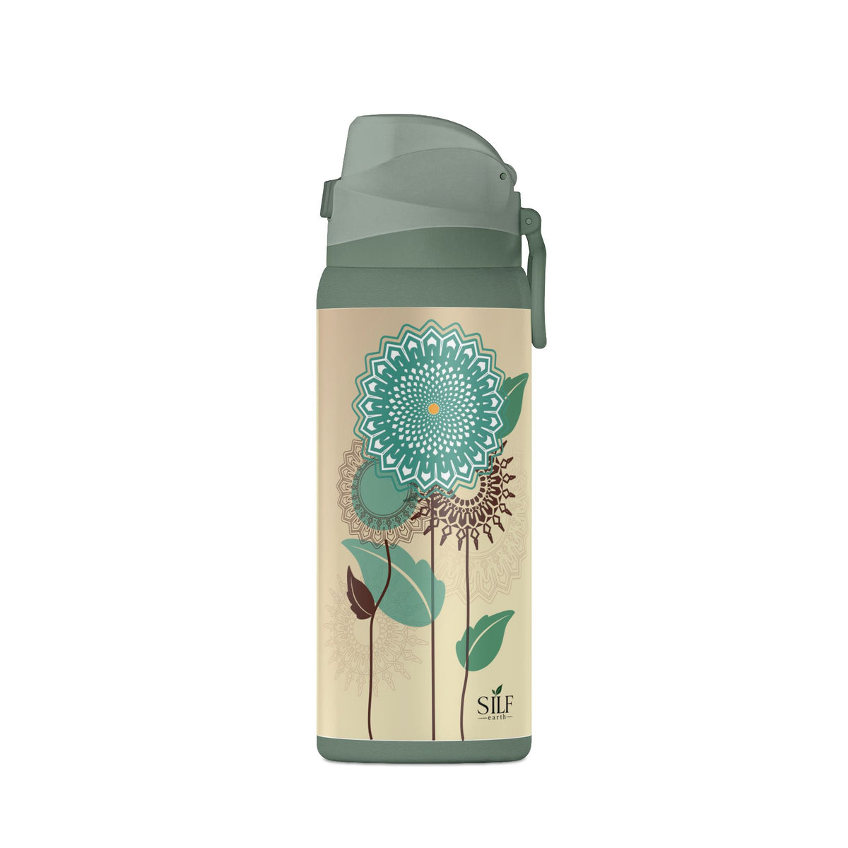 Mandala 32 oz Insulated Water Bottle