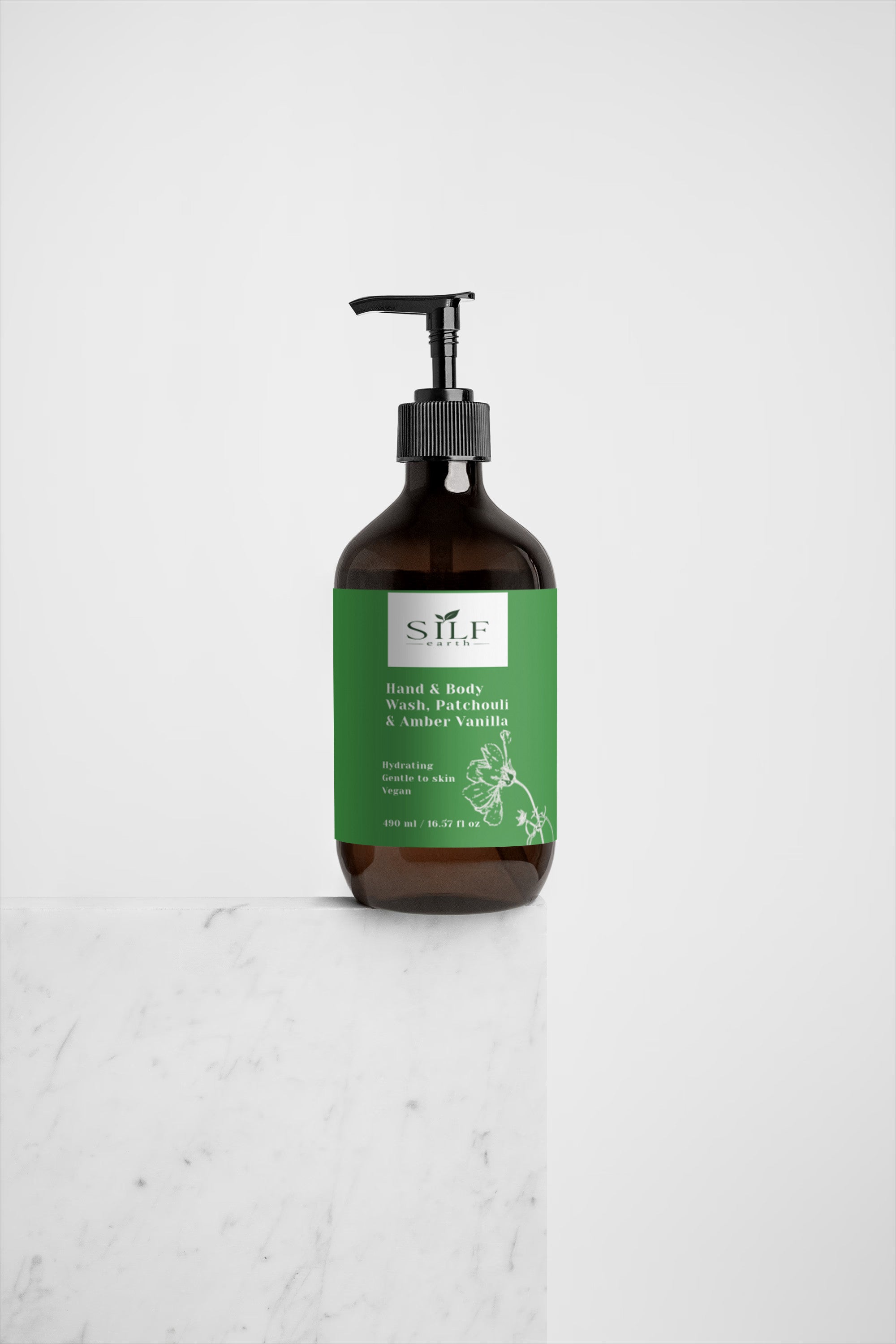 Hand & Body Wash – Vanilla & Amber