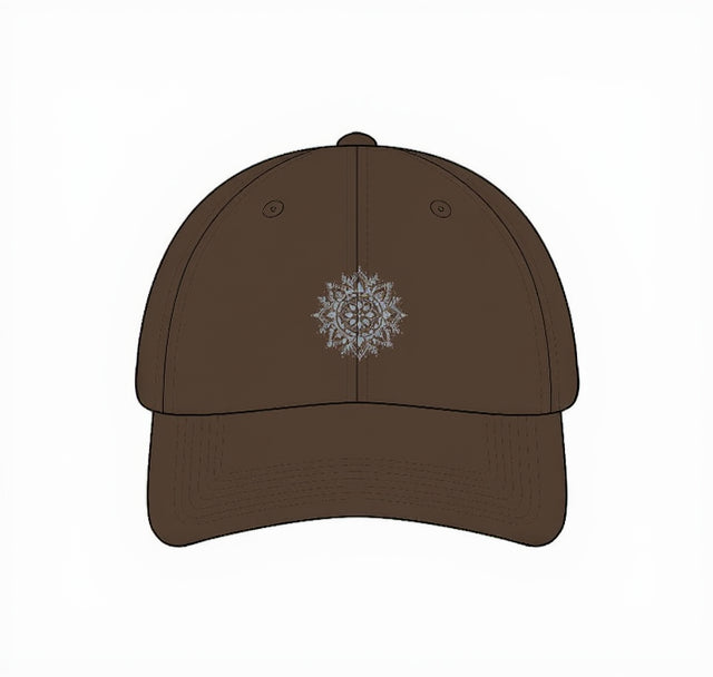 Mandala Embroidered Cord Cap