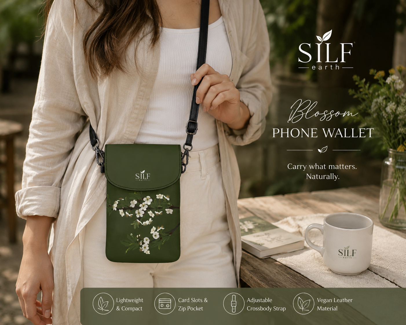 Blossom Phone Wallet