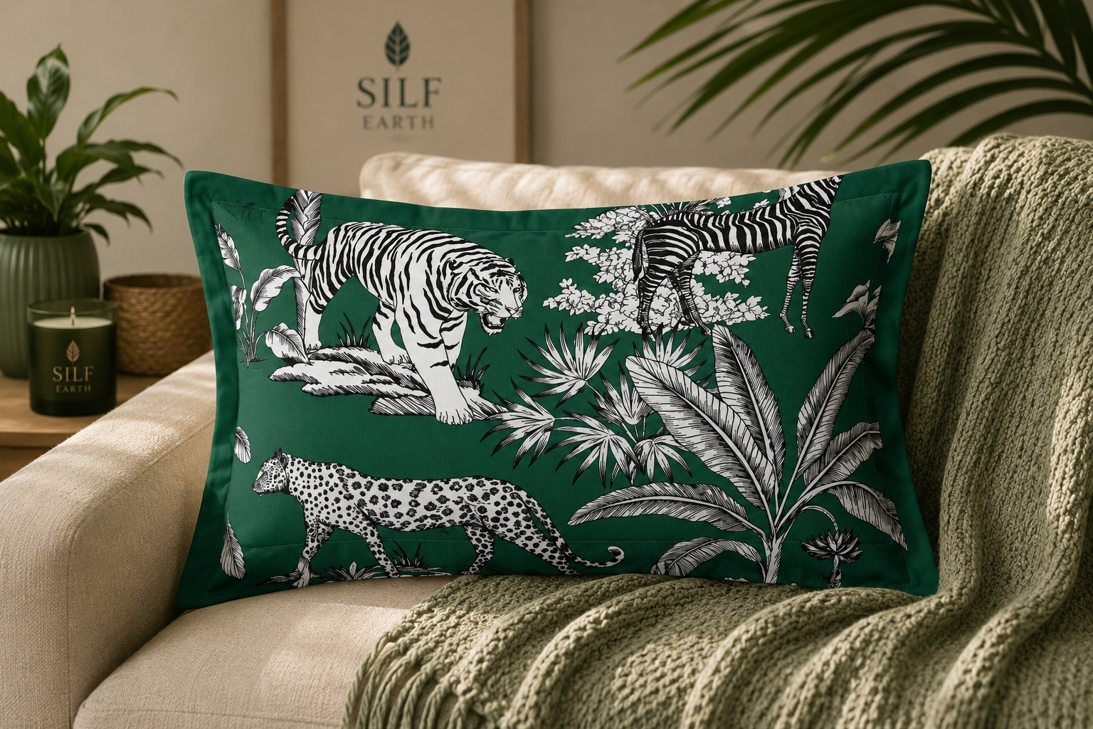 SILF Earth Wild Harmony Pillow Sham