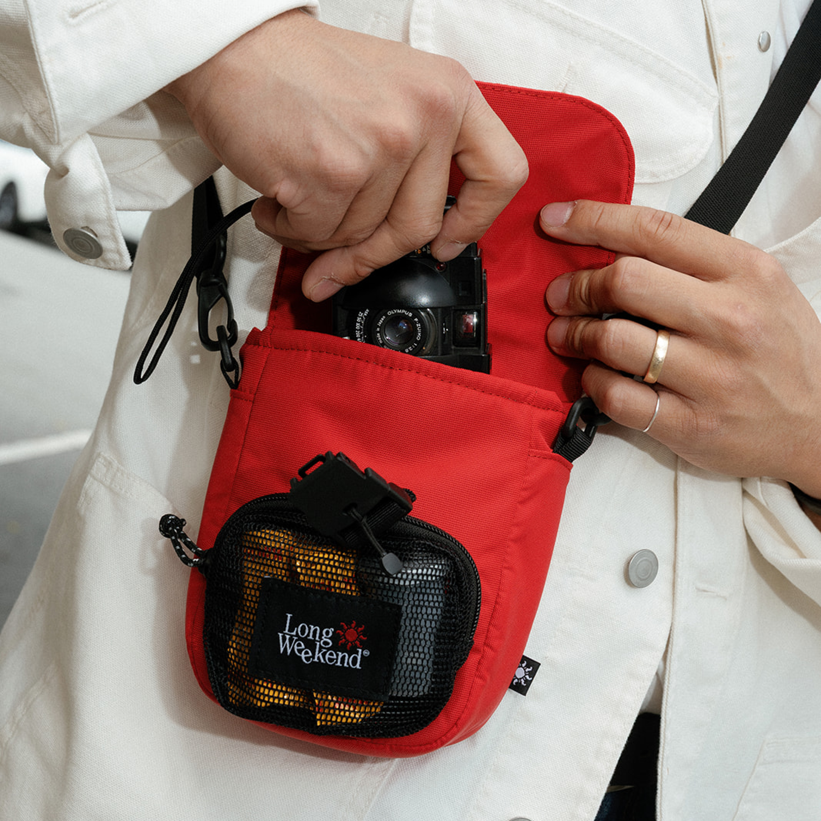 Crossbody Camera Pouch