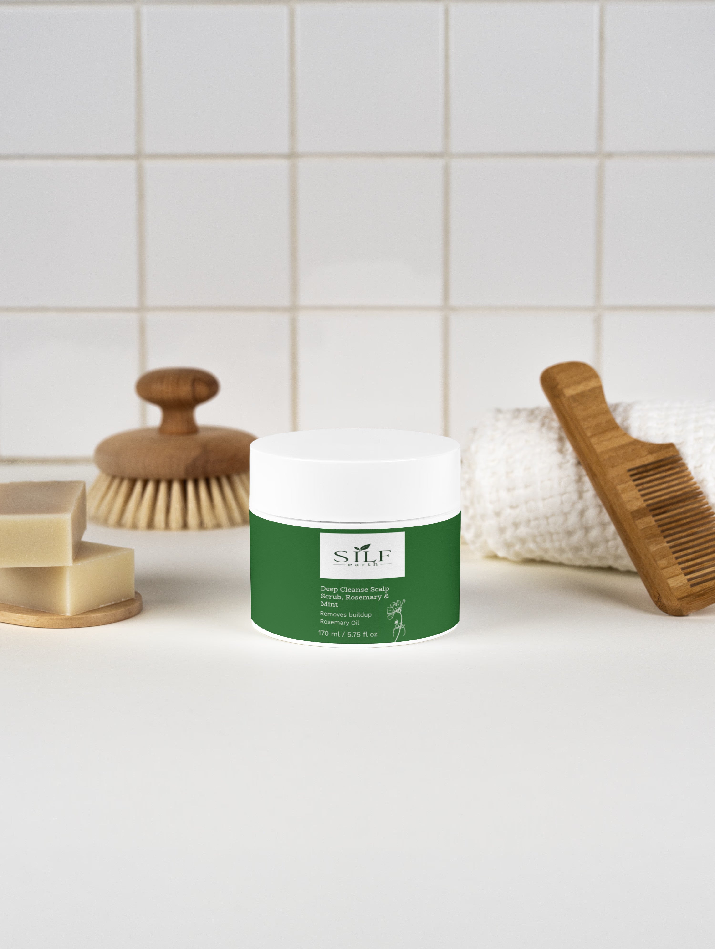 Rosemary & Mint Purifying Scalp Scrub