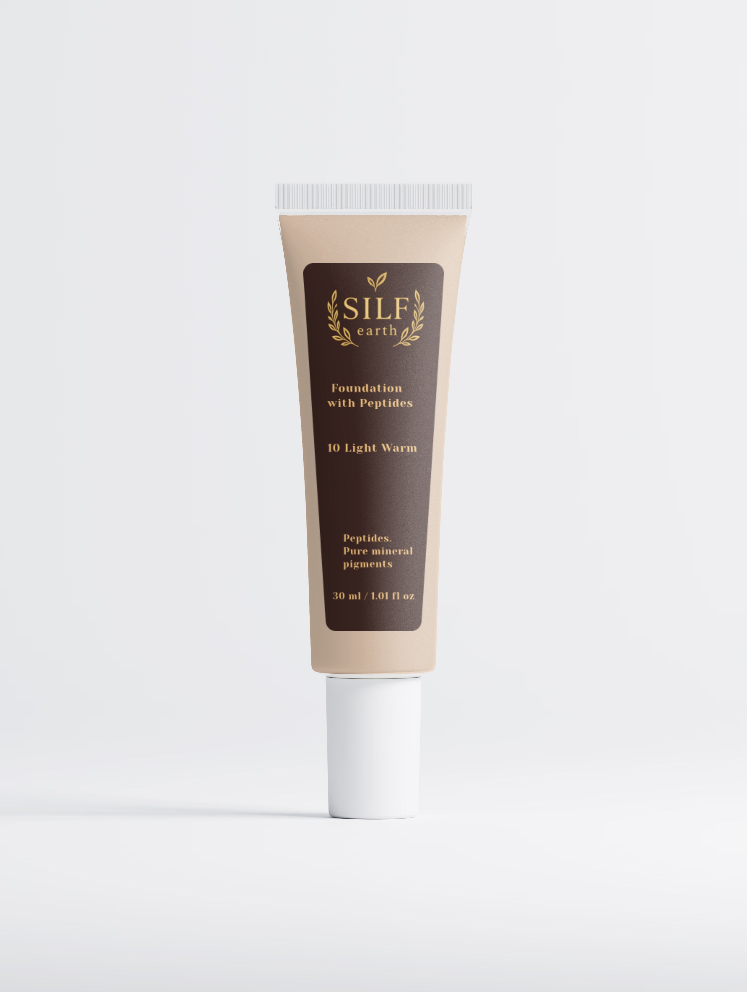 Foundation with Peptides, 10 Light Warm