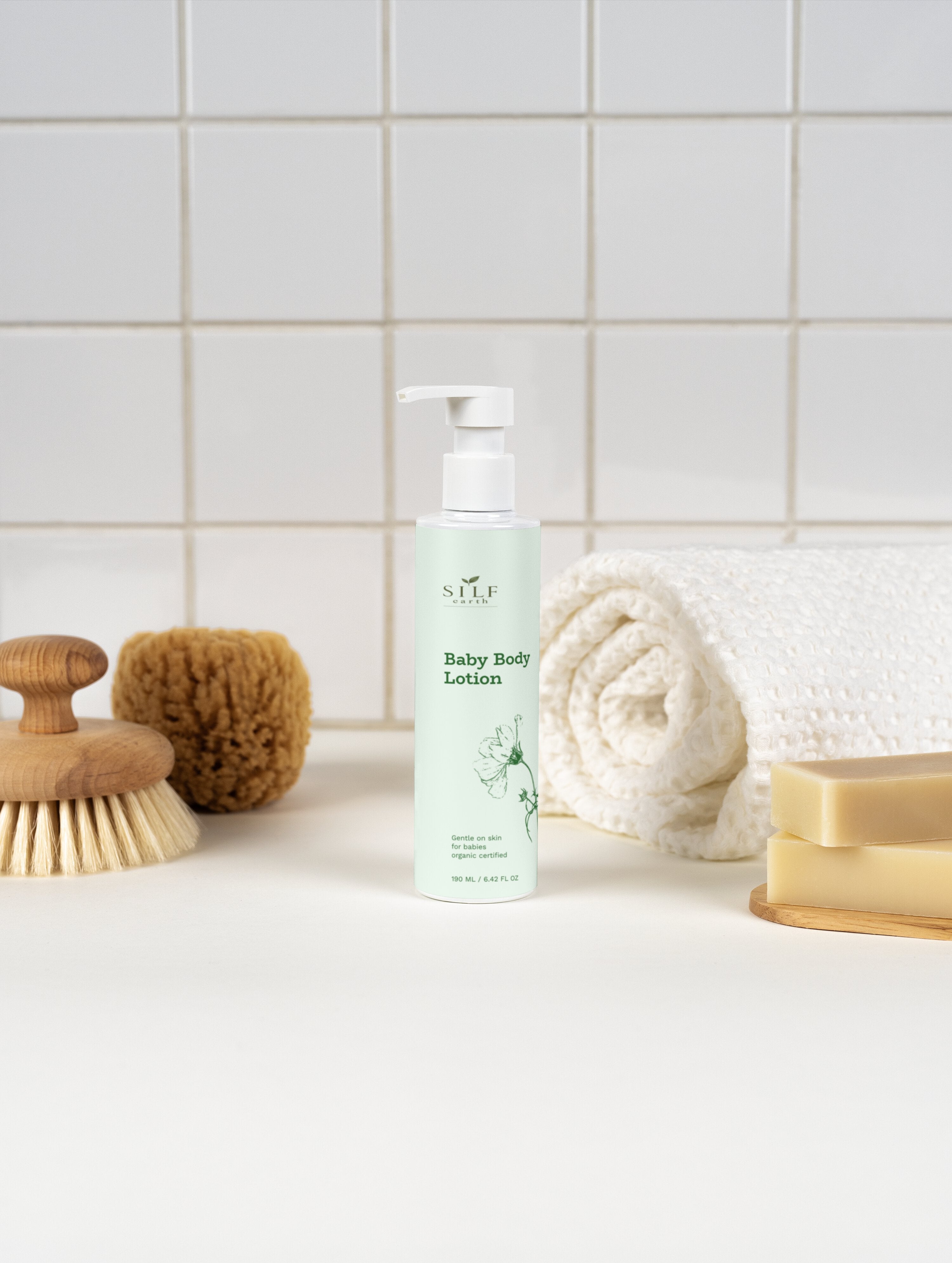 Gentle Organic Lotion for Delicate Skin