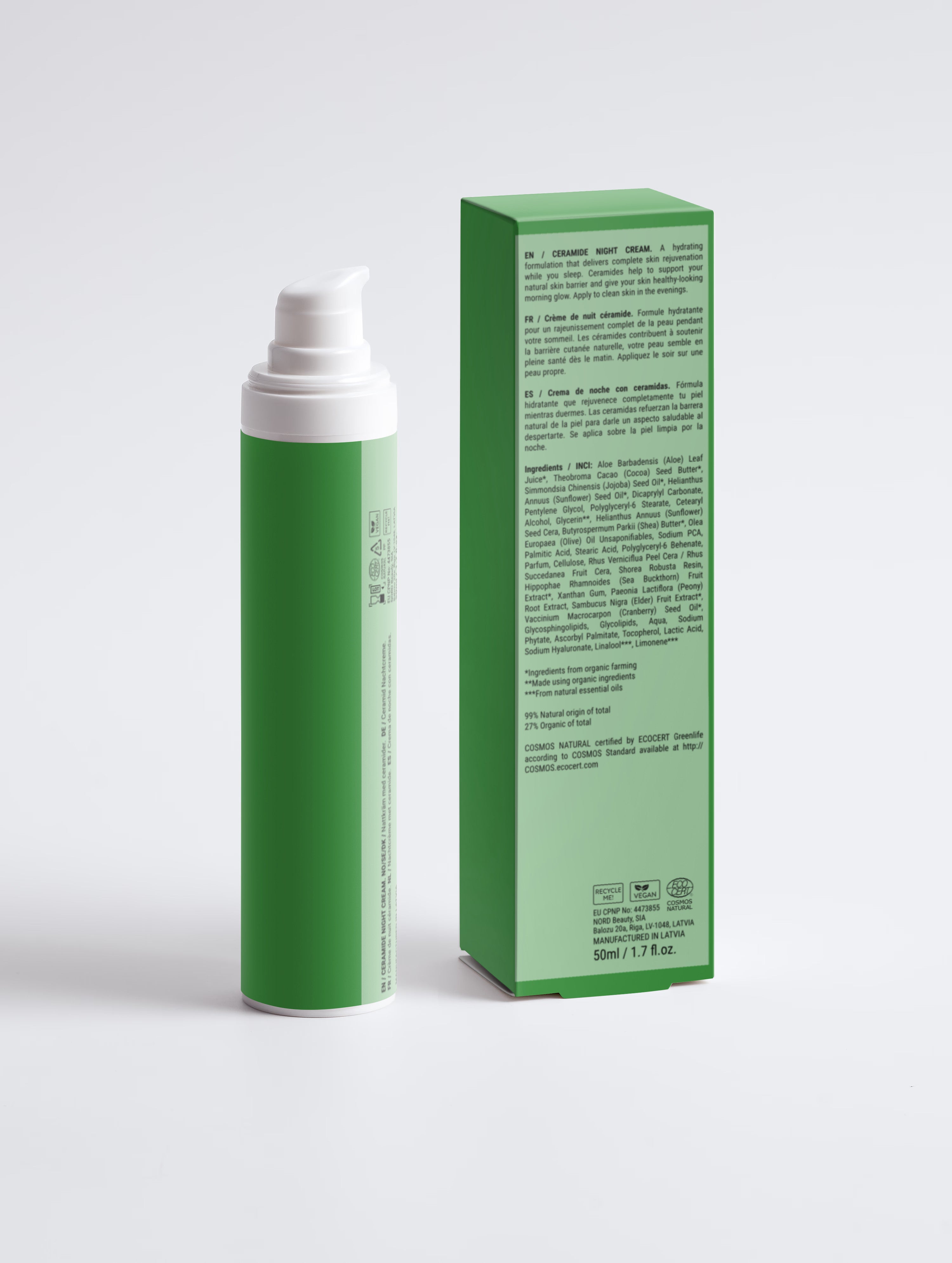 SILF Earth Ceramide Barrier Night Cream