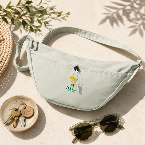 Fleur-de-Lis crossbody bag