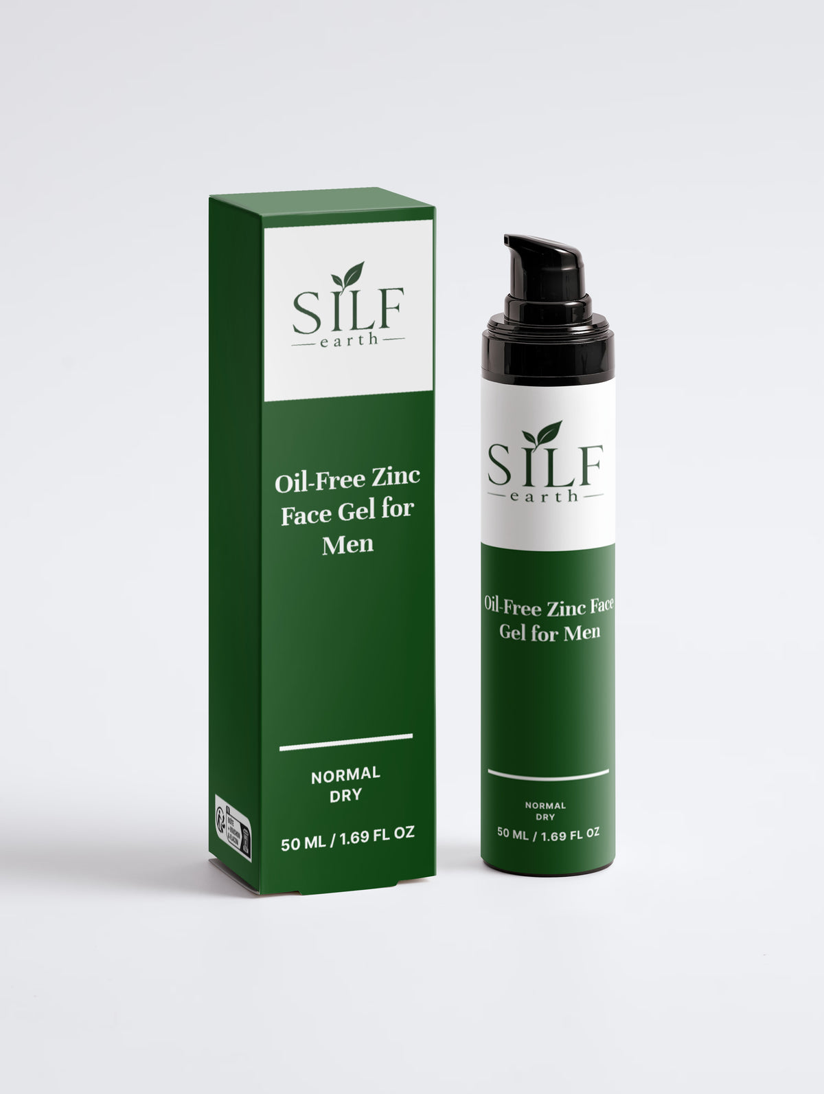 Oil-Free Zinc Face Gel for Men