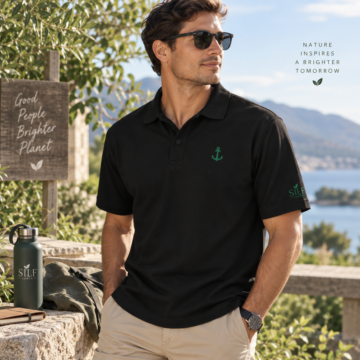 Anchor Classic Unisex Piqué Polo Shirt