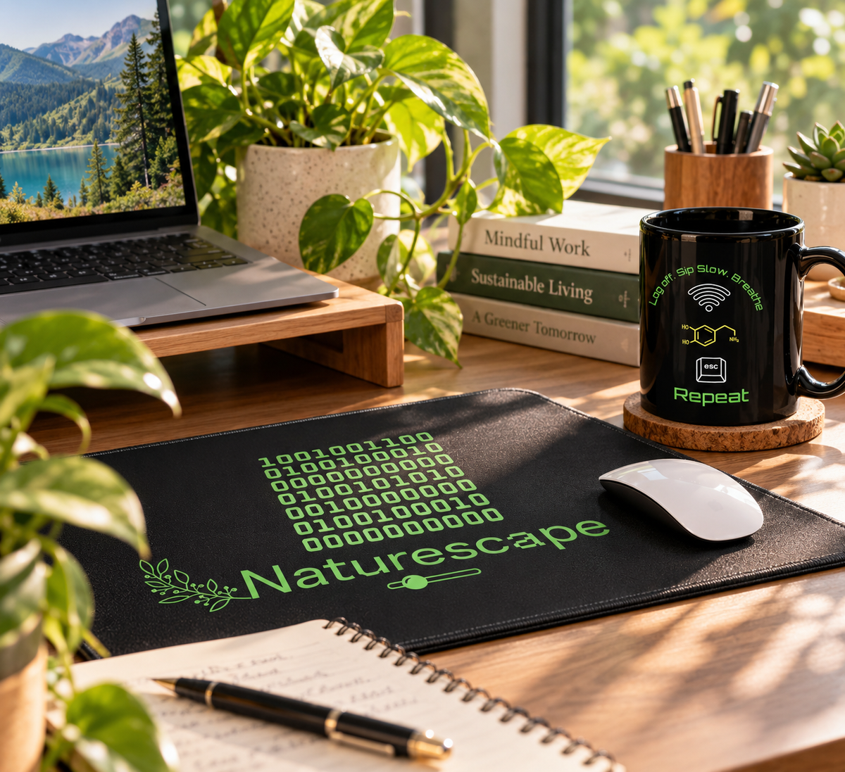 Naturescape Desk Mat
