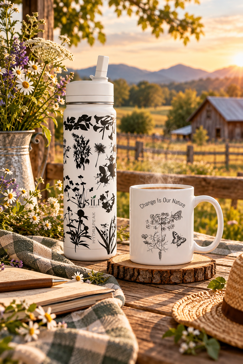 Change Is Our Nature Butterfly Mug