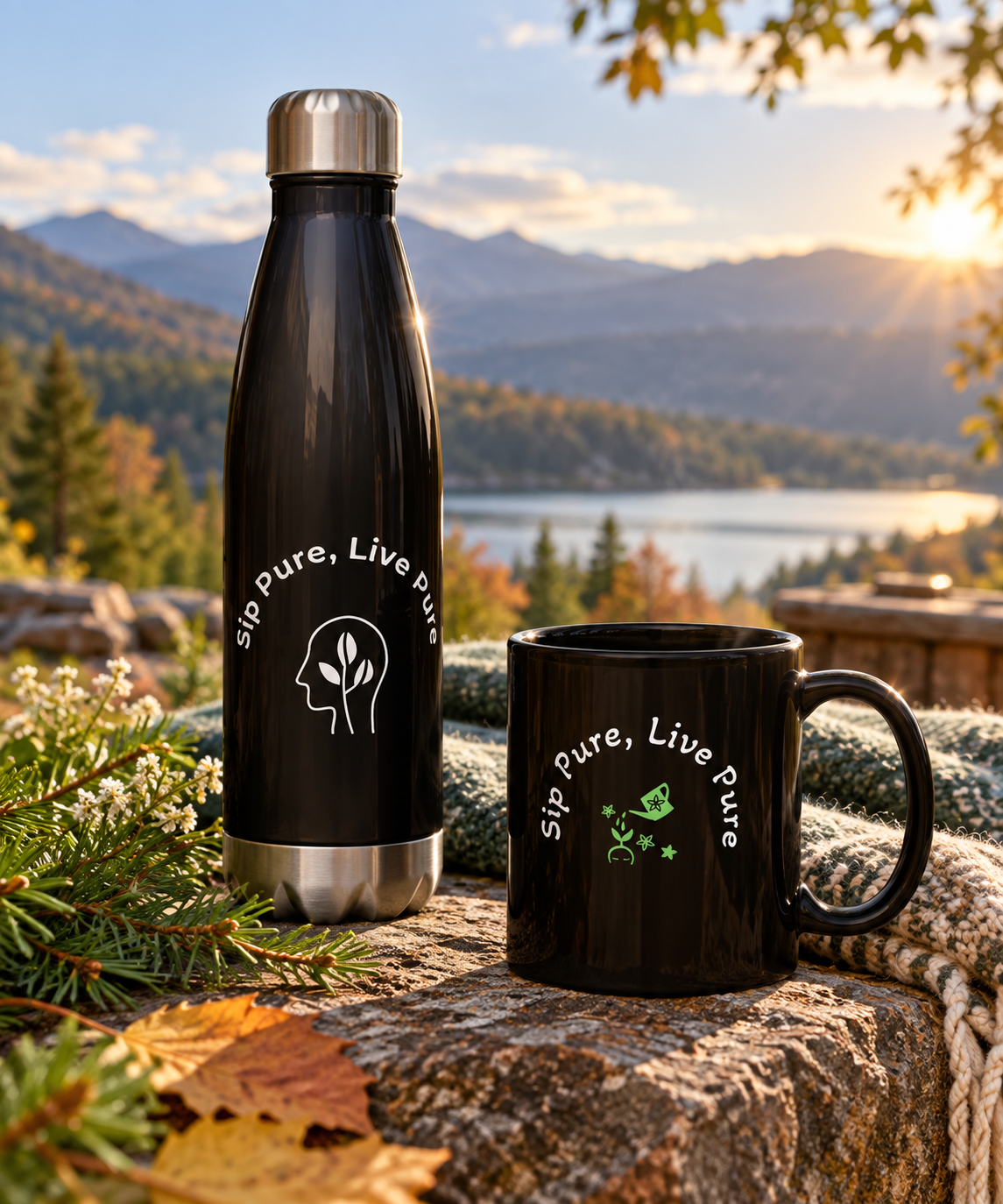 Sip Pure, Live Pure Ceramic Mug
