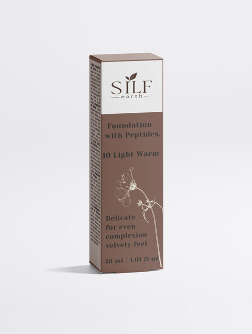 Foundation with Peptides, 10 Light Warm