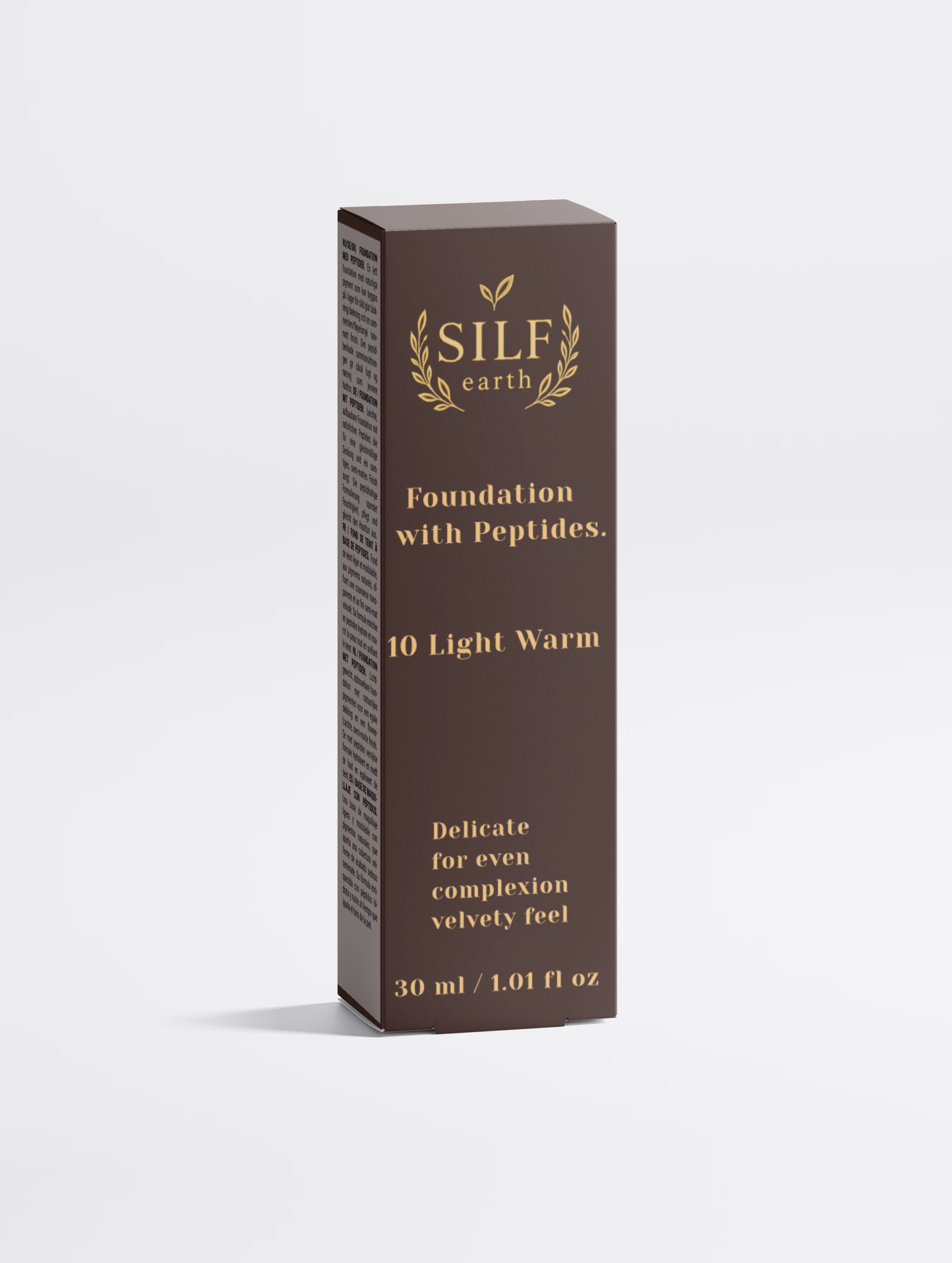 Foundation with Peptides, 10 Light Warm