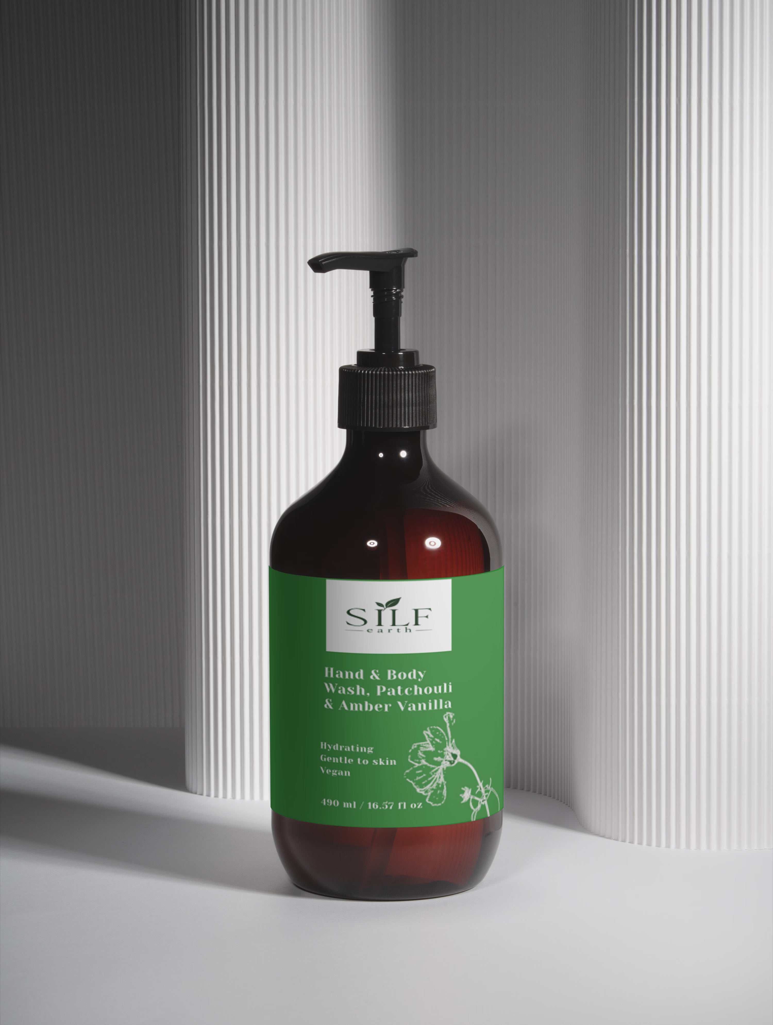 Hand & Body Wash – Vanilla & Amber