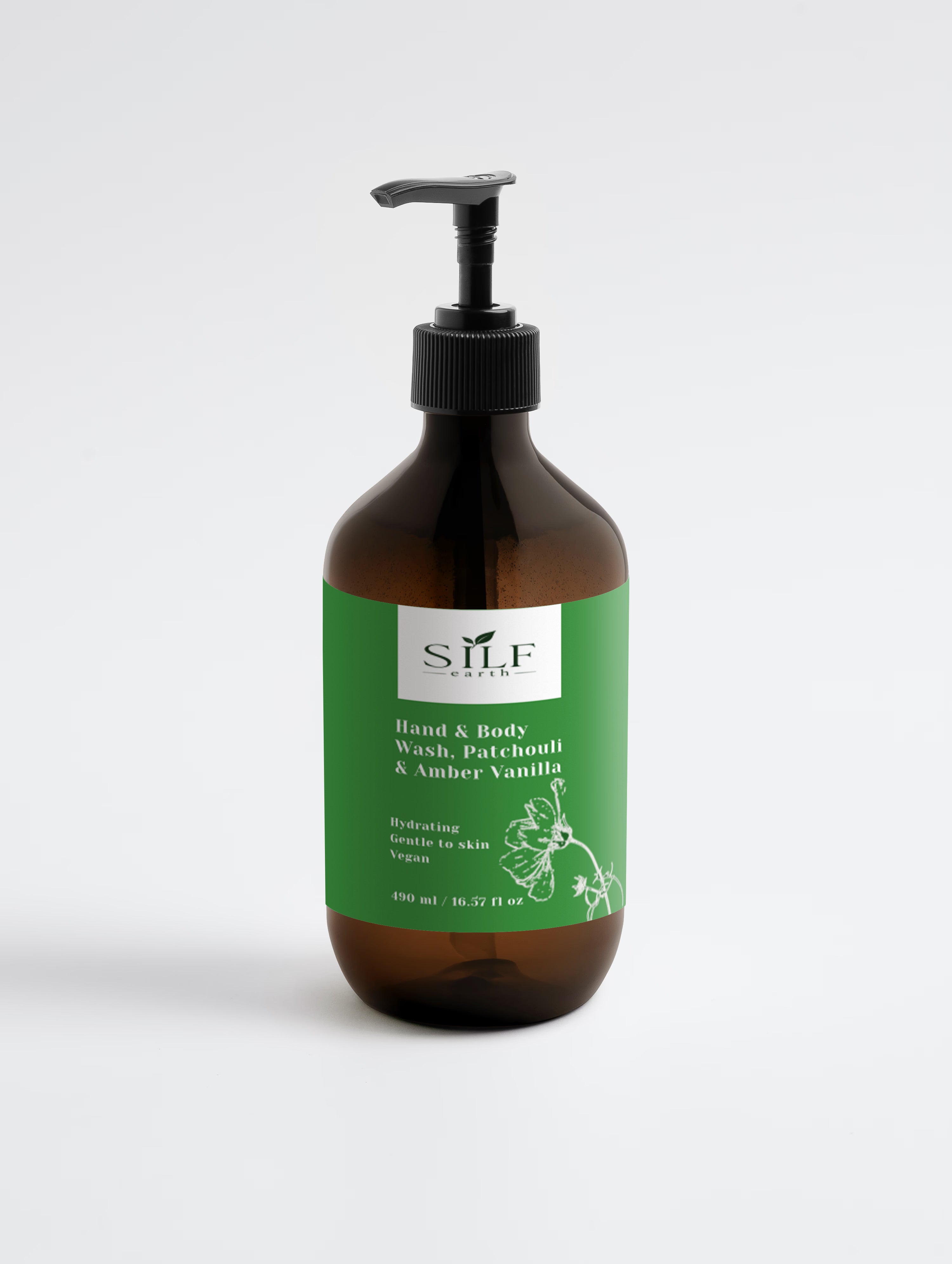 Hand & Body Wash – Vanilla & Amber